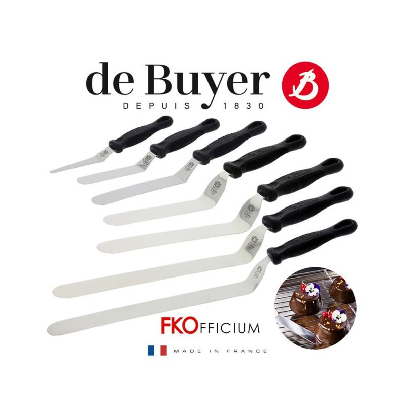 Cukrářská mini stěrka de Buyer FKOfficium 4231.12, 12 cm
