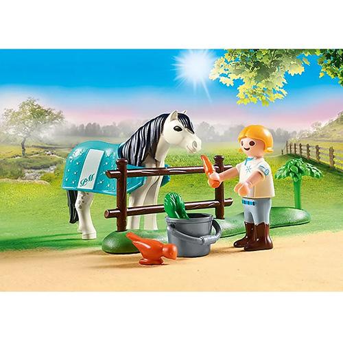 Poník a jezdkyně Playmobil 70522