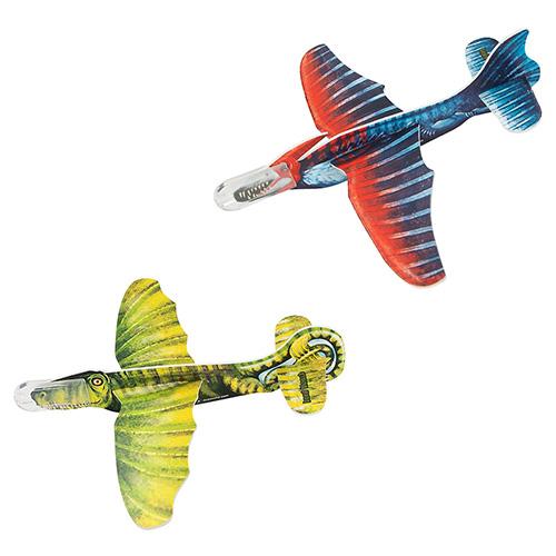 Latająca zabawka Dino World Built your Dino Glider, czerwona