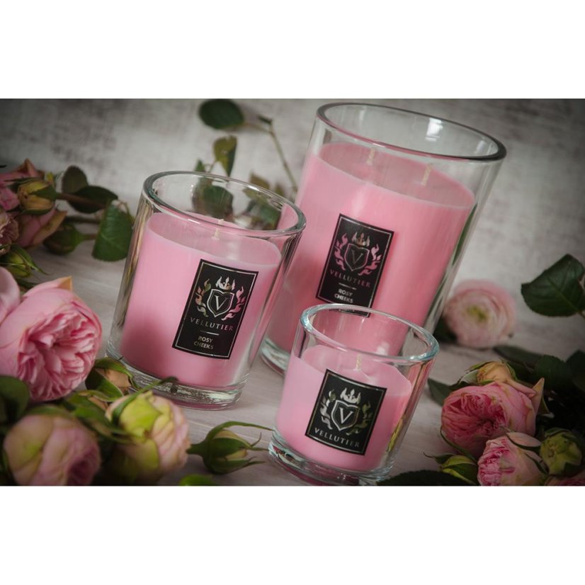 Große Kerze Vellutier, Rosy Cheeks