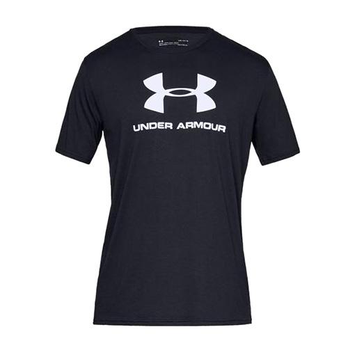 Herren-T-Shirt Under Armour SPORTSTYLE LOGO SS - Farbe: Rot, Größe: S