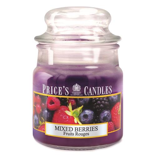 Price's Candles kis gyertya, vegyes bogyós gyümölcsök