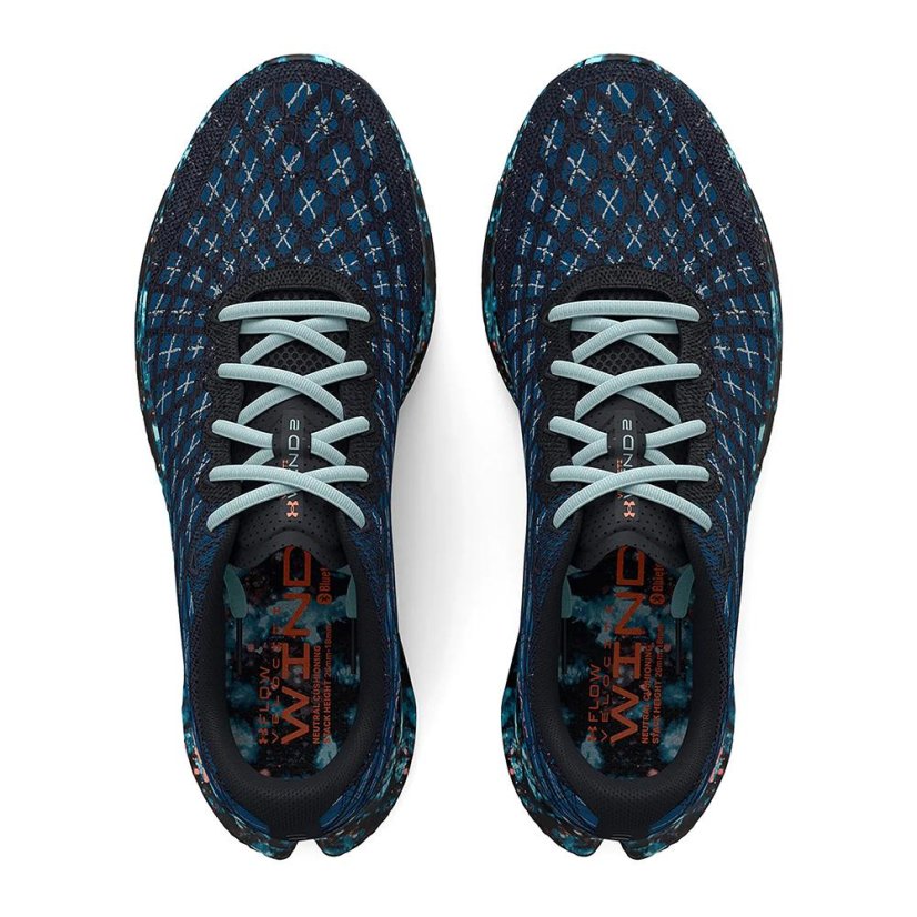 Laufschuhe Under Armour Flow Velociti Wind 2 DSD W - Farbe: Schwarz/Blau, Größe: 36.5