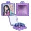 Folding hairbrush with mirror Top Model Beauty & Me
