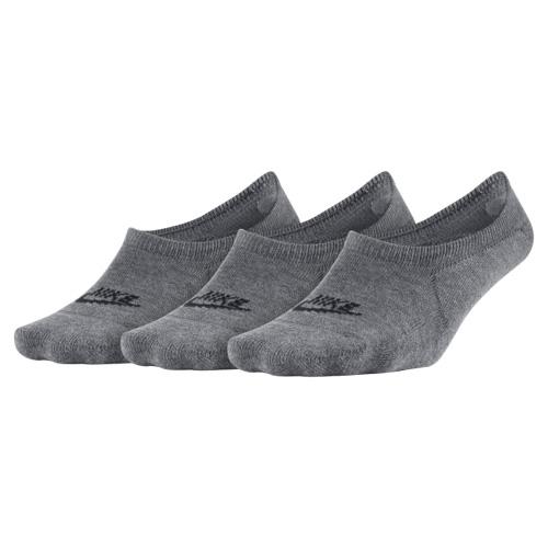 Dámské ponožky Nike Sportswear Footie - Barva: Šedá, Velikost: S