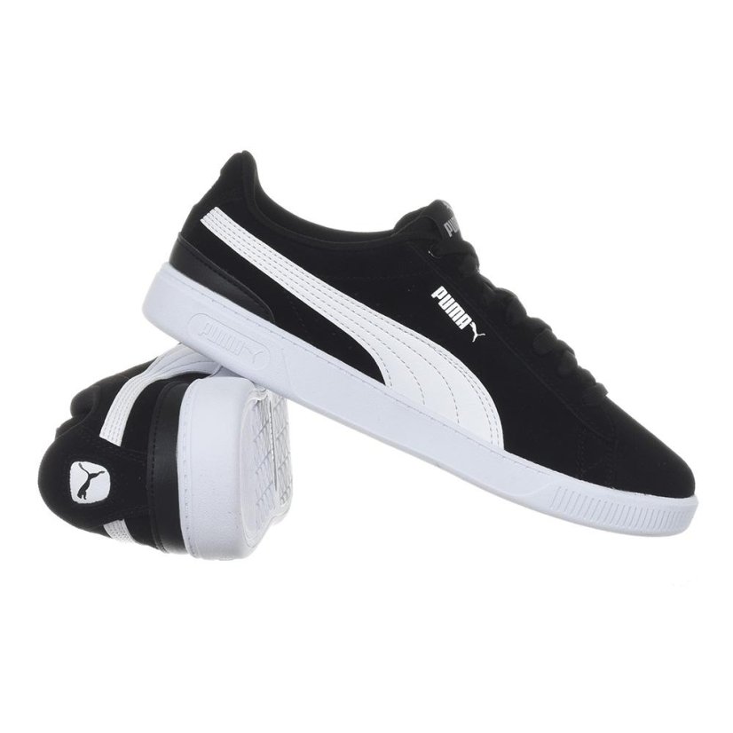 Puma Vikky v3 Damen-Sneaker - Farbe: Schwarz/Weiß, Größe: 35.5