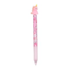 Radierbarer Gelstift Ylvi mit Einhorn Pink