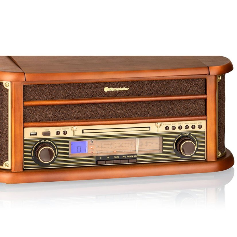 Roadstar HIF-1993BT Hi-Fi system, wood