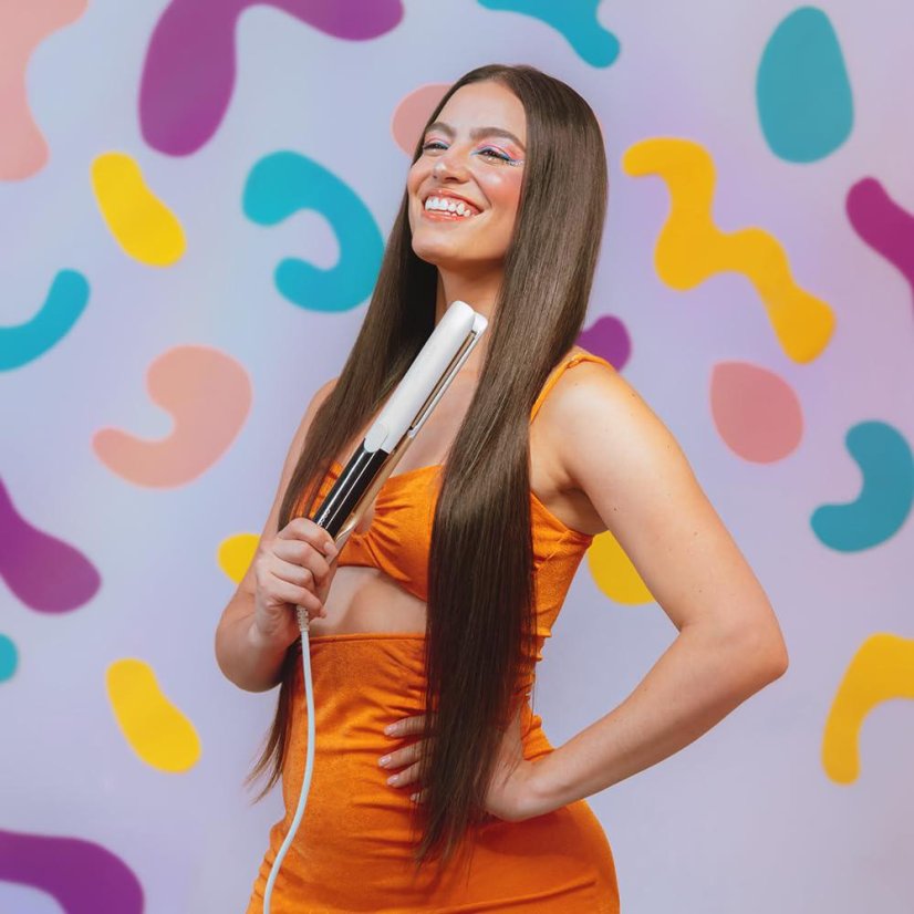 Žehlička na vlasy Cecotec RitualCare Twerk 0664 bílá