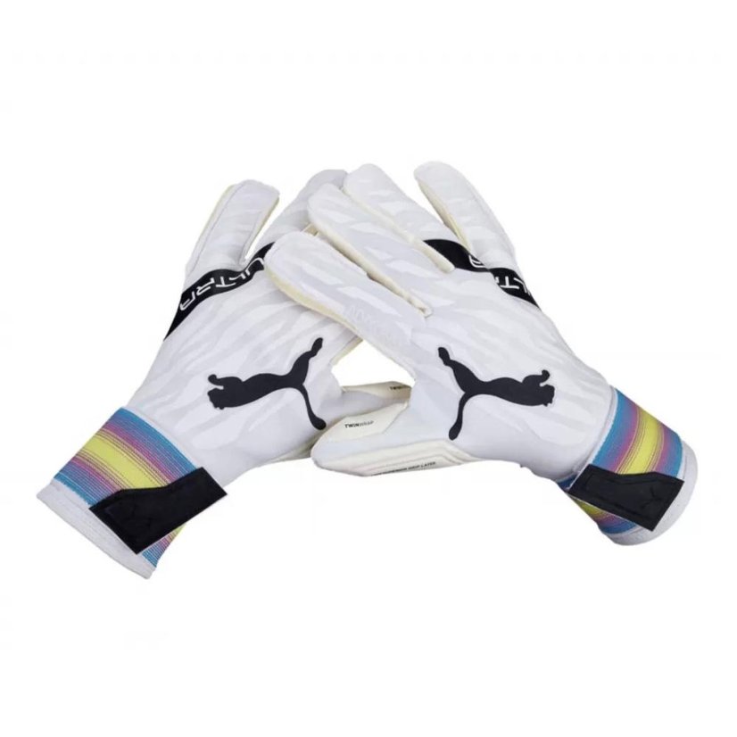 Torwarthandschuhe Puma Ultra Grip 1 Hybrid Pro - Farbe: Weiß, Größe: 7