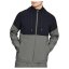 Herren-Sweatshirt Under Armour Athlete Recovery Woven Warm - Farbe: Grau, Größe: L