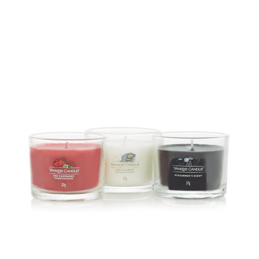 Yankee candle gyertyák ajándék szettje, 3 x 37 g