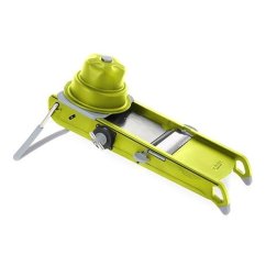 De Buyer Swing Plus 2015.23 stainless steel green slicer