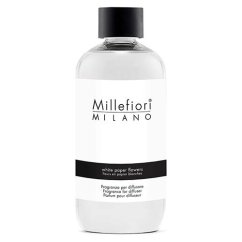 Náplň do difuzéru Millefiori Milano, White Paper Flowers, 250 ml