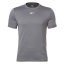 Férfi póló Reebok Workout Ready Melange - Szín: Szürke, Méret: S