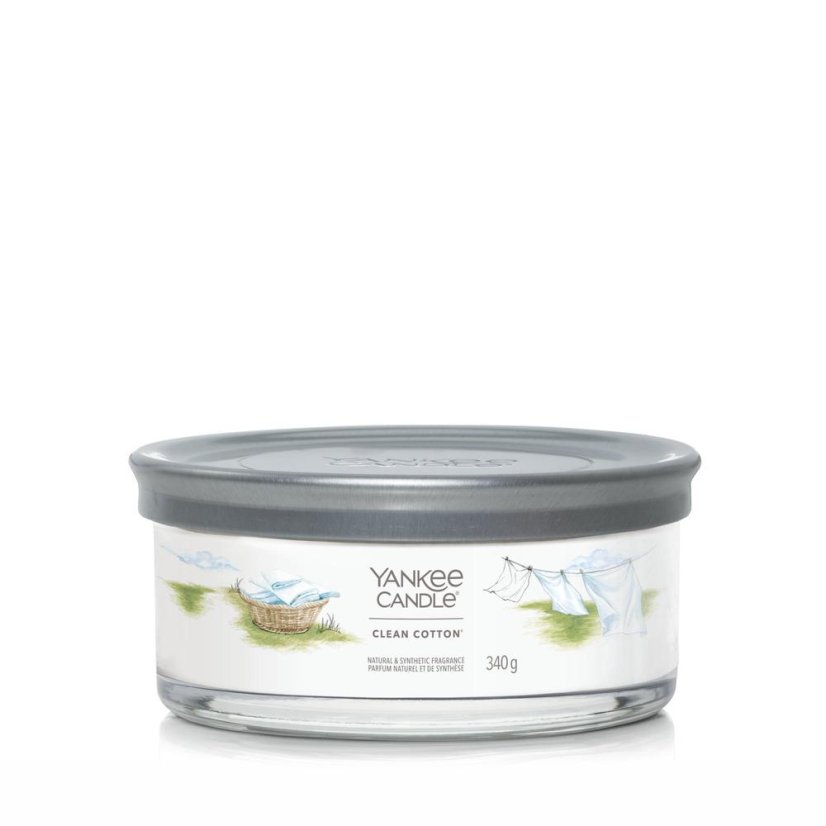 Yankee candle Signature Tumbler Medium, Clean Cotton