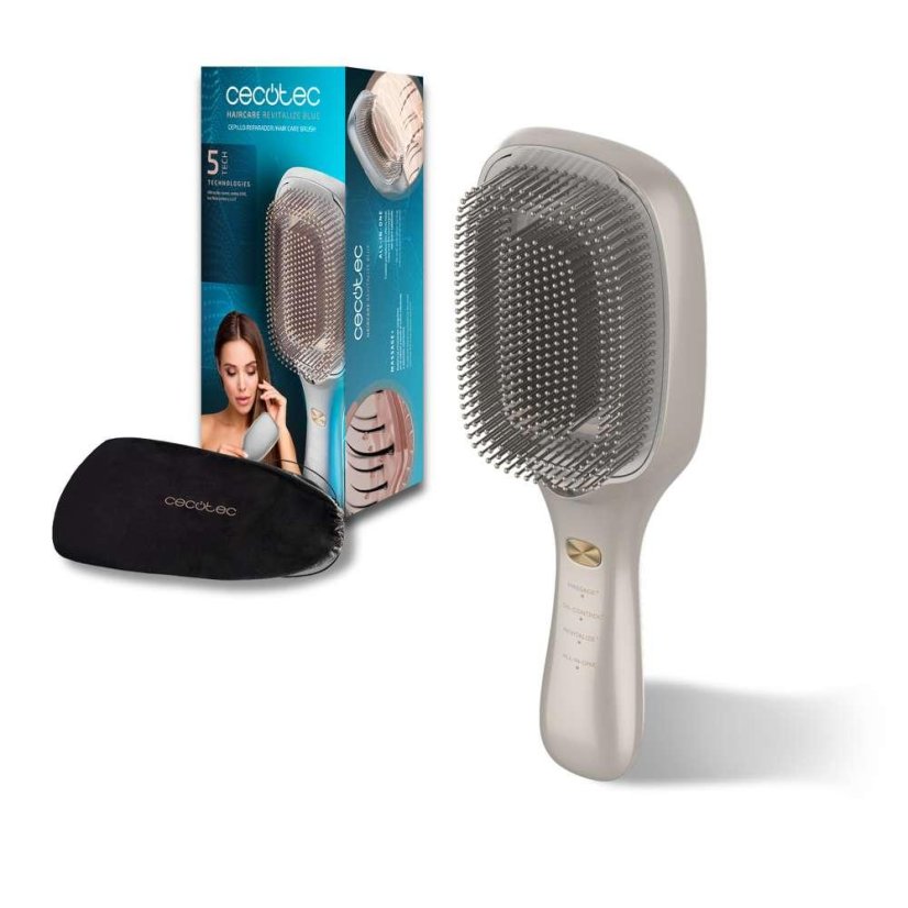 Elektrický kartáč Cecotec HairCare 100152 stříbrný