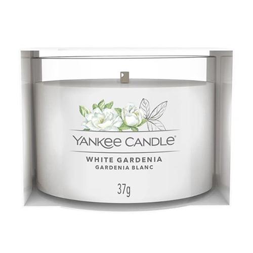 Yankee candle votív gyertya üvegben, White Gardenia