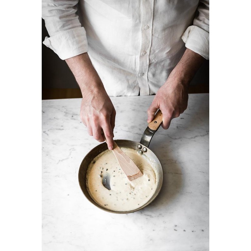 Ocelová pánev de Buyer Mineral B Bois 5710.28, 28 cm