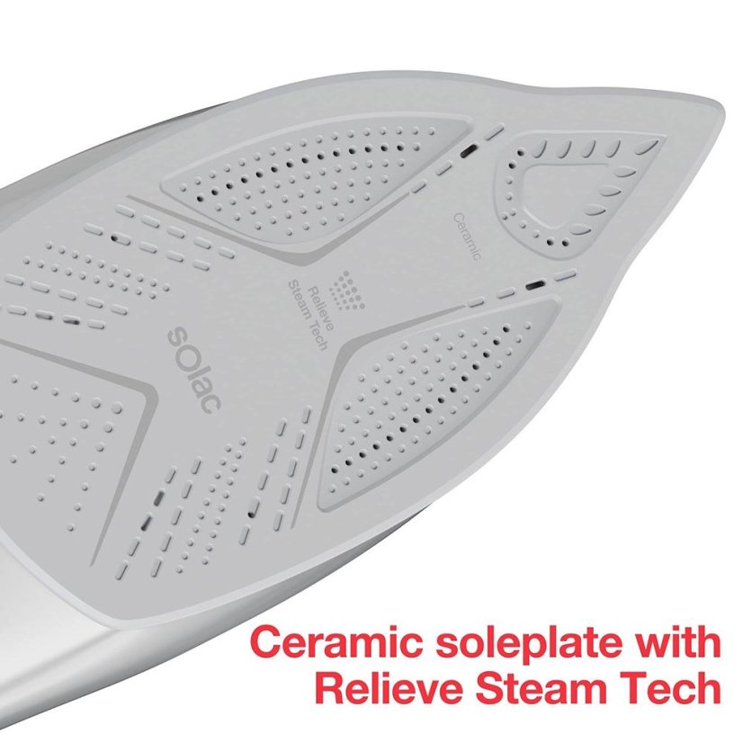 Solac Steam iron PV2040 white-red