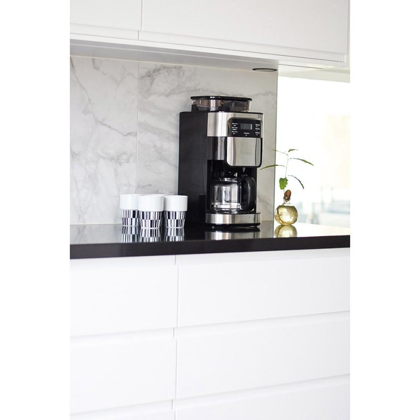 Severin KA 4810 automatic coffee maker with grinder, black