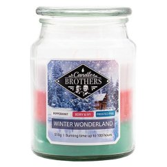 Svíčka Candle Brothers velká, Winter Wonderland