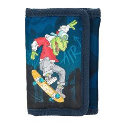 Peněženka na suchý zip Dino World Dino-skater