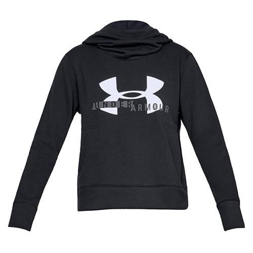 Damen-Sweatshirt Under Armour Cotton Fleece Sportstyle - Farbe: Grau, Größe: XS