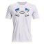 Pánské tričko Under Armour UA BIG LOGO 2.0 SS - Barva: Bílá, Velikost: M