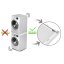 Meliconi 656129 Torre Green+ White Washer/Dryer Combo