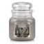 Country Candle medium, Grey