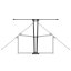 Meliconi FlatStyle FDRP 600 580471 black double rotation TV mount
