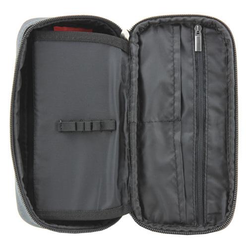 Target Compact Black Melange 21862 School Pencil Case
