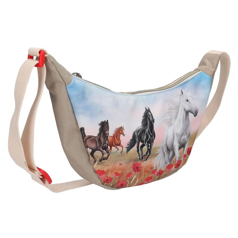 Miss Melody Poppy Sand crossbody bag
