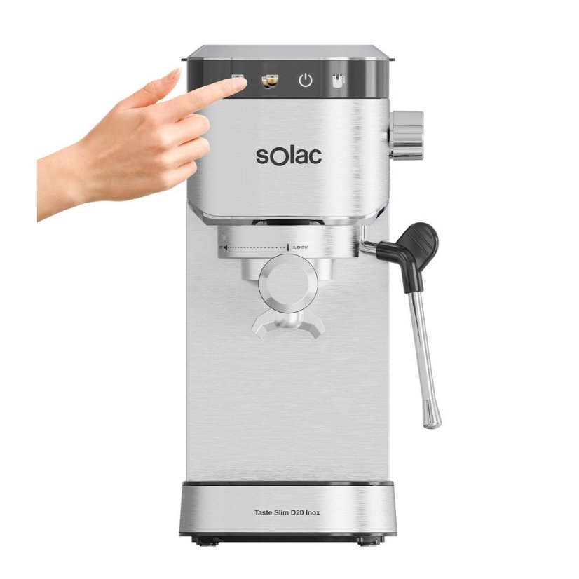 Pákový kávovar Solac CE4525 Taste Slim D20 INOX