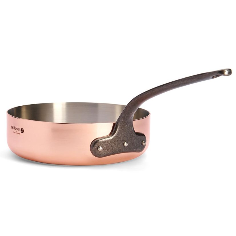 Kupferpfanne zum Sautieren de Buyer Prima Matera 6330.24, 24 cm