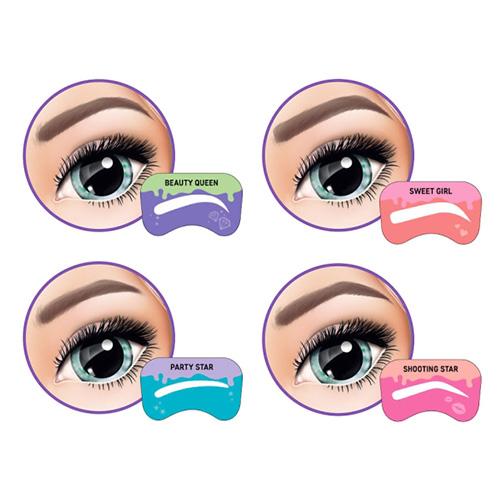 Top Model Brown eyebrow cosmetic set, Jill