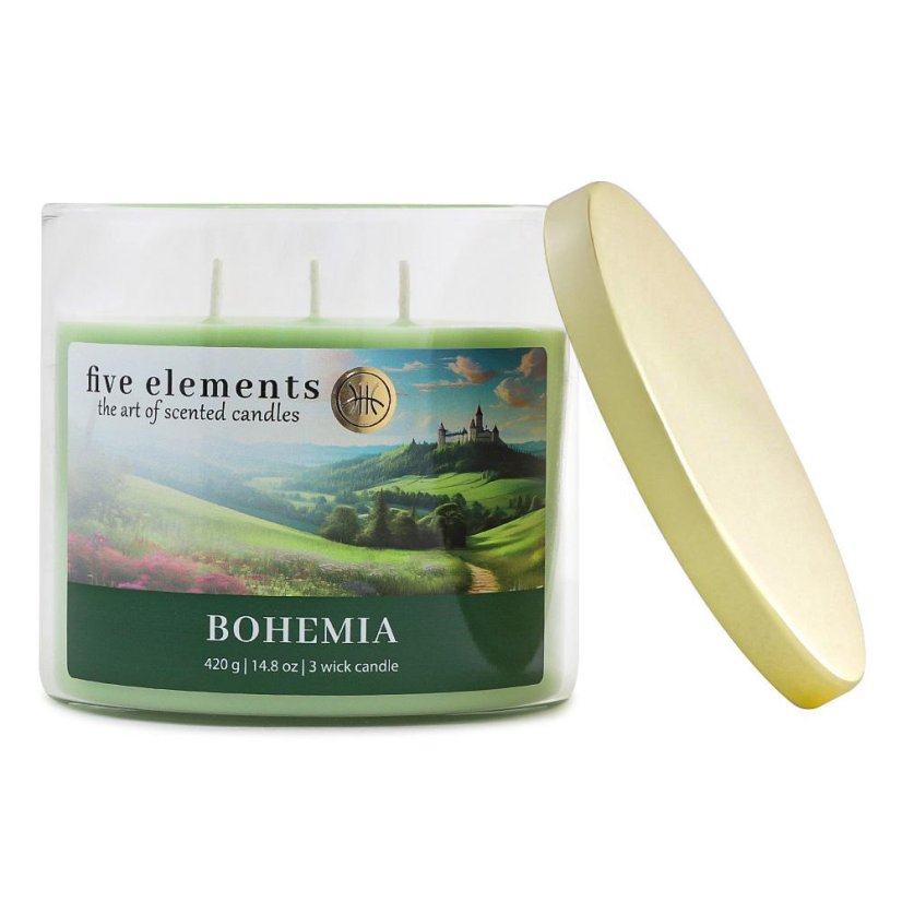 Svíčka Five Elements Bohemia