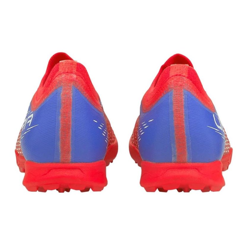 Kinder-Turfschuhe Puma Ultra 3.3 TT Jr - Farbe: Rot/Blau, Größe: 34