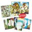 Creative notebook with Dino World Number Stickers
