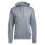 Pánska mikina Adidas TRVL 3-Stripes Hoodie - Farba: Sivá, Veľkosť: S