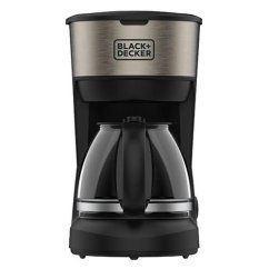 Ekspres przelewowy Black+Decker BXCO600E czarny stal nierdzewna