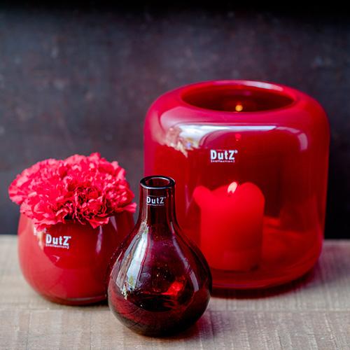 Glasblumentopf DutZ Pot Red