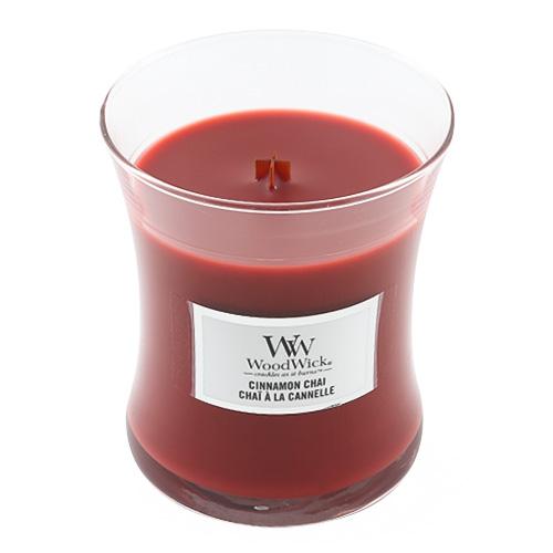 WoodWick Medium Candle, Cinnamon Chai