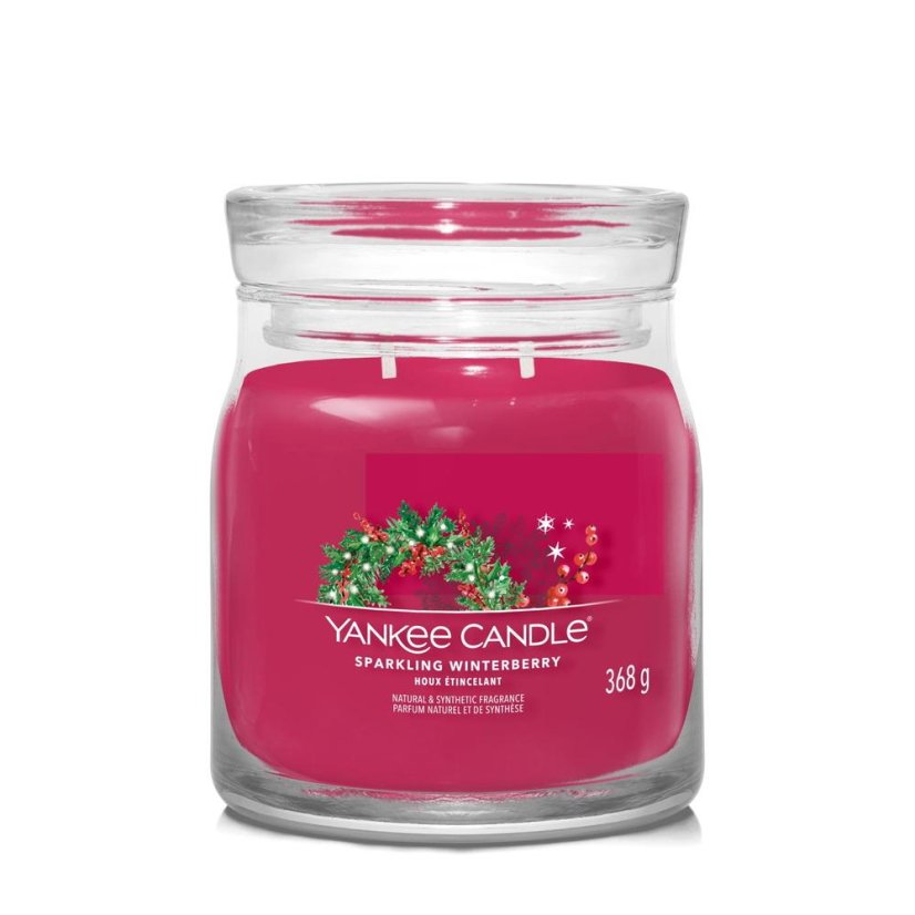 Yankee candle Signature közepes méretű gyertya, Sparkling Winter