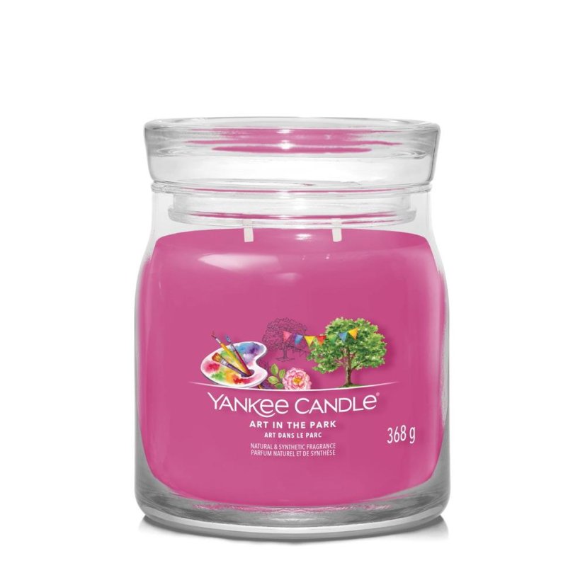 Yankee candle Signature Kerze mittelgroß, Art in the Park
