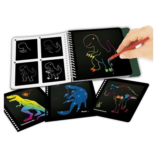 Dino World Magic Scratch Mini scratch book