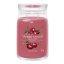 Yankee candle Signature Kerze, groß, Black Cherry