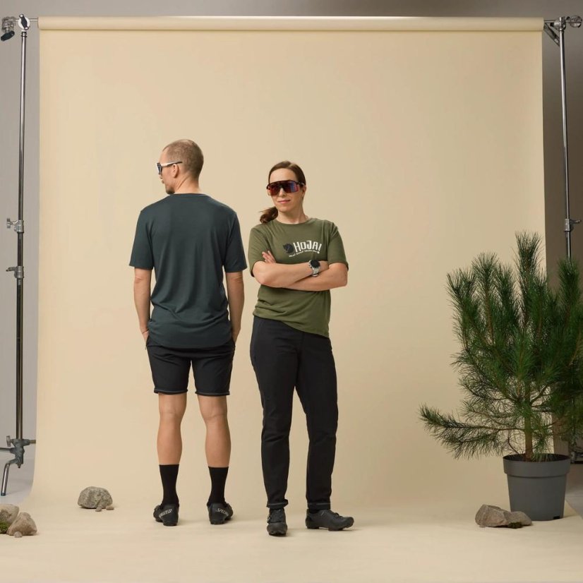Dámské tričko Fjällräven Hoja Wool T-shirt W - variant: LAUREL GREEN | 625 | L