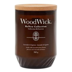 Svíčka WoodWick ReNew velká, Lavender & Cypress